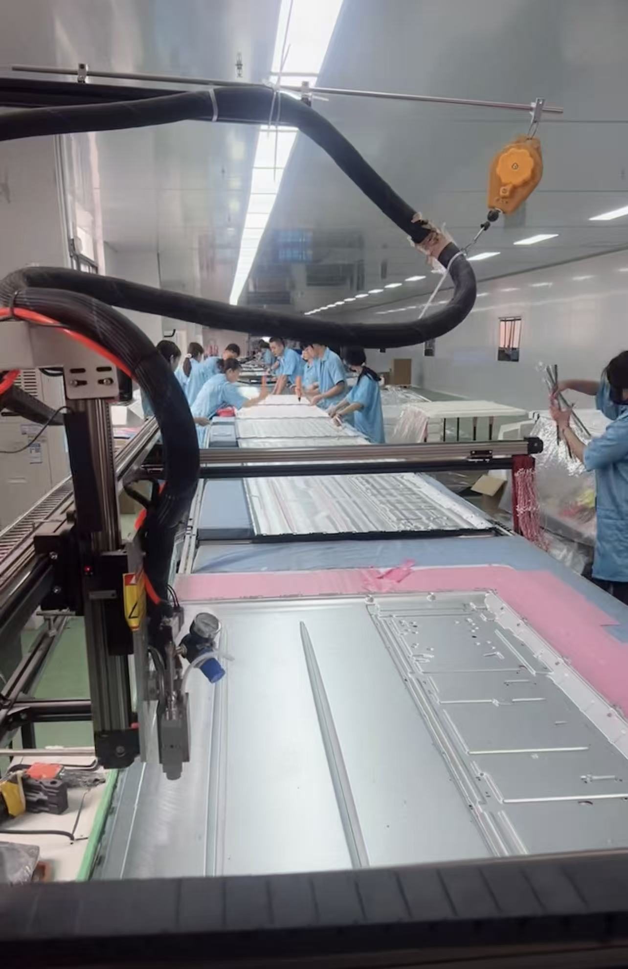 Automated assembly line photo